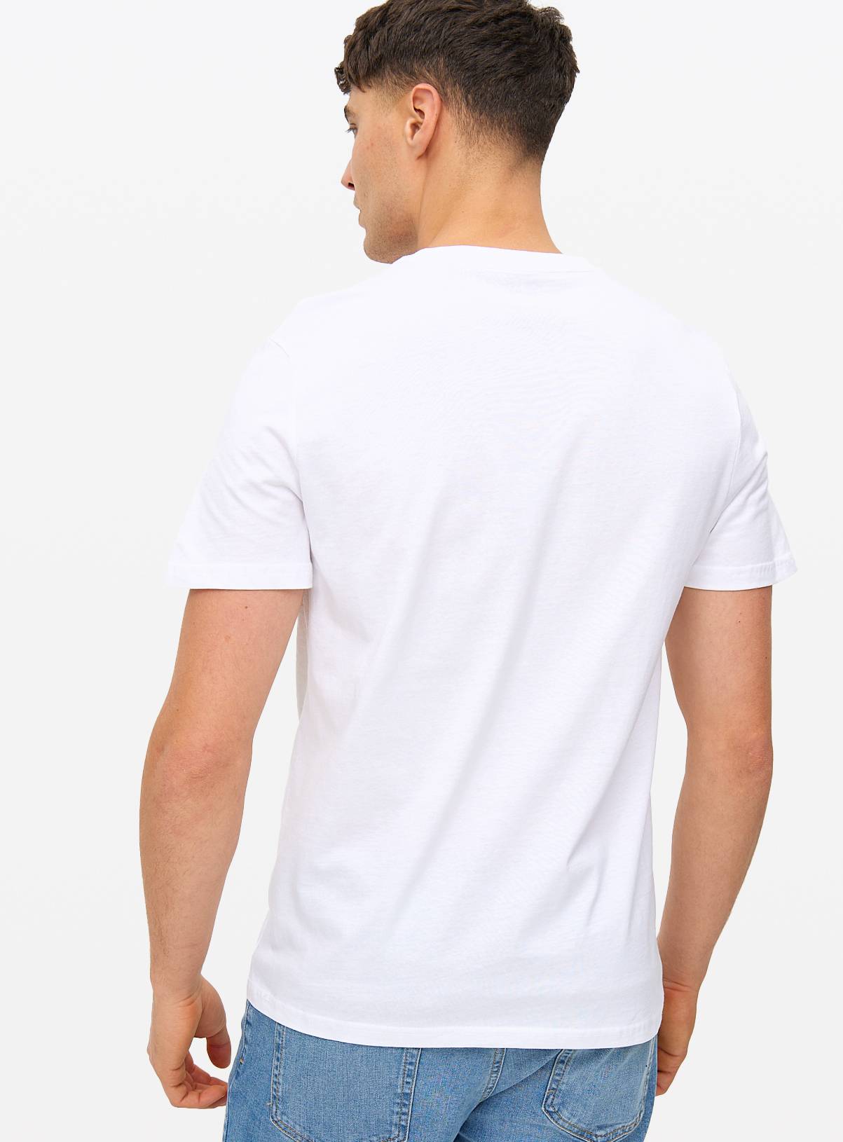 Plain Regular Fit T-Shirts 3 Pack XXXL - Image 5